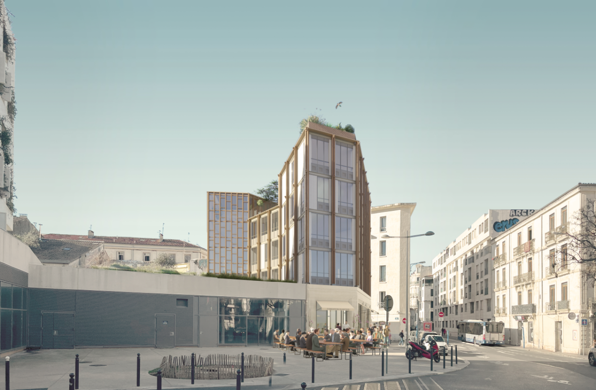 Chantier Polyfolies bureaux participatifs – suivi maîtrise d'œuvre Matéria