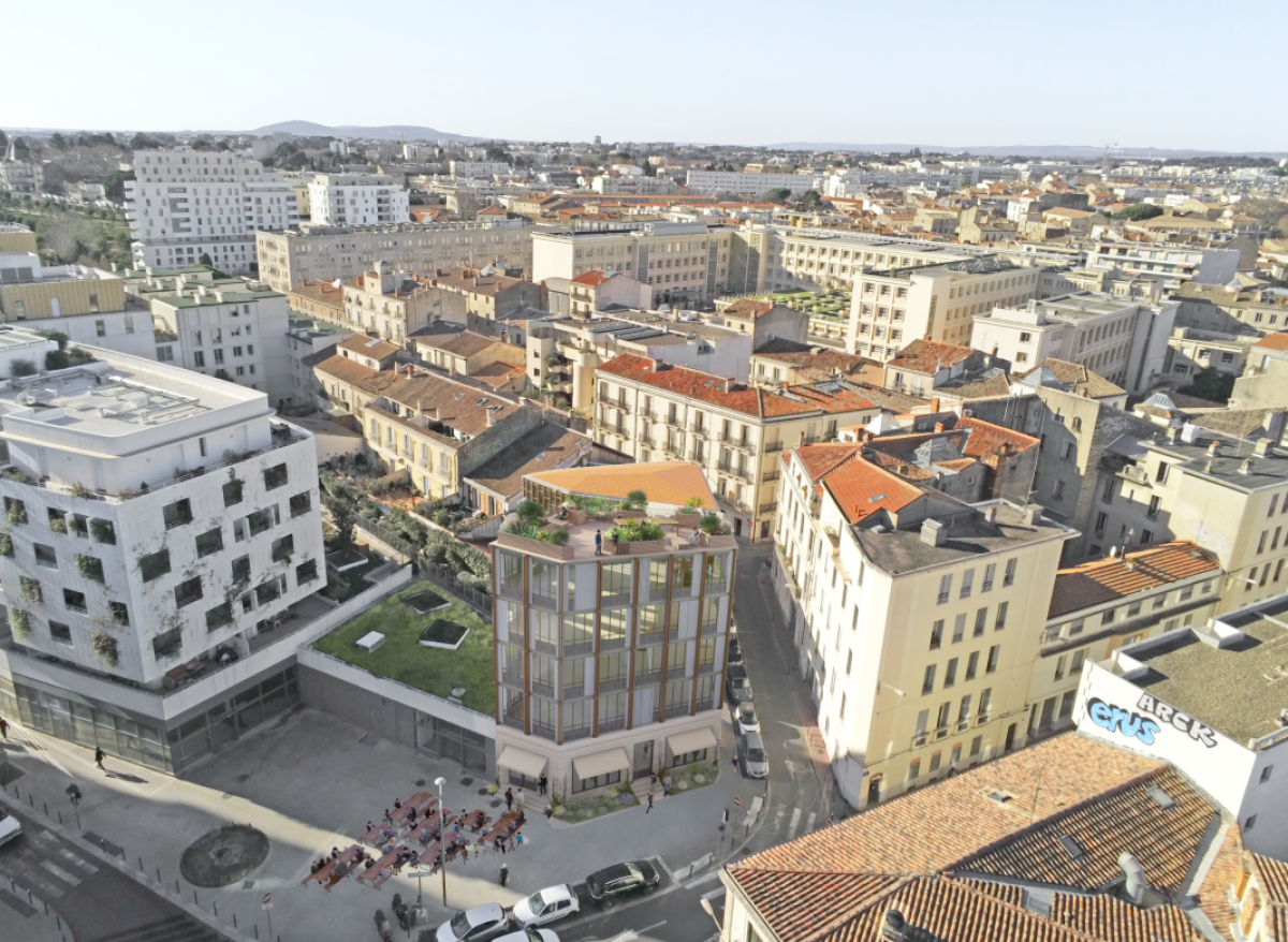 Bureaux participatifs Polyfolies Montpellier – mission OPC Matéria